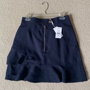 NWT Navy Derek lam skirt size 6
